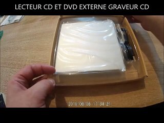 lecteur graveur CD DVD externe