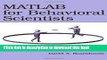 [Popular Books] MATLAB for Behavioral Scientists Free Online