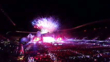 Martin Garrix LIVE la Untold Festival Part 3 fireworks