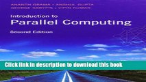 [Download] Introduction to Parallel Computing (2nd Edition) Kindle Free