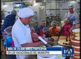 Más de 23 mil niños participan en los vacacionales del Municipio