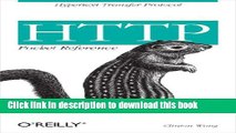 [Download] HTTP Pocket Reference: Hypertext Transfer Protocol (Pocket Reference (O Reilly))