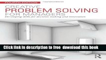 [Download] Creative Problem Solving for Managers: Developing Skills for Decision Making and