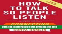[Download] How to Talk So People Listen: Connecting in Today s Workplace Paperback {Free|
