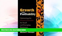 READ FREE FULL  Growth and Profitability: Optimizing the Finance Function for Small and Emerging