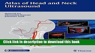 [Download] Atlas of Head and Neck Ultrasound Kindle Online