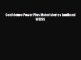 Confidence Power Plus Motorisiertes Laufband WEISS