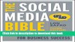 [Download] The Social Media Bible: Tactics, Tools, and Strategies for Business Success Kindle Free