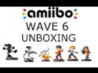 Amiibo Wave 6 Unboxing