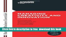 [Download] Managing Creativity and Innovation (Harvard Business Essentials) Kindle {Free|
