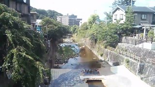Short video of Arima onsen, Japan