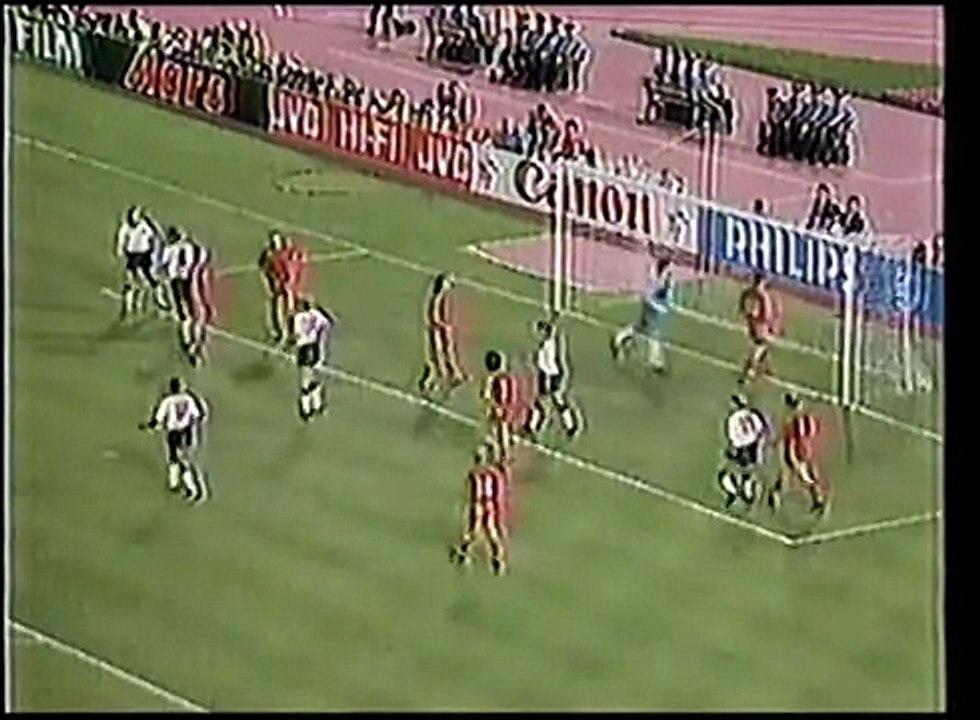 Italia 90 - Inglaterra 1 Bélgica 0 - Octavos de Final