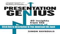 [Download] Presentation Genius: 40 Insights From the Science of Presenting (Teach Yourself)