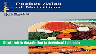 [Download] Pocket Atlas of Nutrition Kindle Free