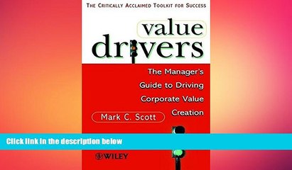 Скачать видео: EBOOK ONLINE  Value Drivers: The Manager s Guide for Driving Corporate Value Creation READ ONLINE