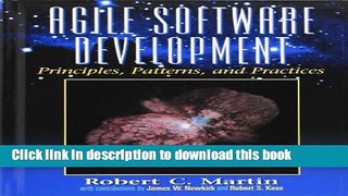 [Download] Agile Software Development, Principles, Patterns, and Practices Paperback Online