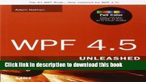 [Download] WPF 4.5 Unleashed Paperback Free