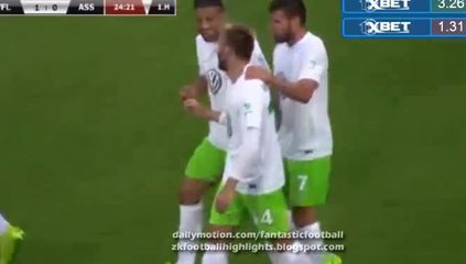Jakub Blaszczykowski Super Goal HD - Wolfsburg 1-0 Saint Etienne 09.08.2016 HD