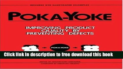 [Download] Poka-Yoke: Improving Product Quality by Preventing Defects Paperback {Free|