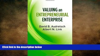 READ book  Valuing an Entrepreneurial Enterprise  FREE BOOOK ONLINE