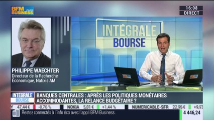 Banques centrales: "La politique monétaire toute seule n'a probablement pas les moyens nécessaires pour recaler l'économie sur une tendance plus élevée", Philippe Waechter - 09/08