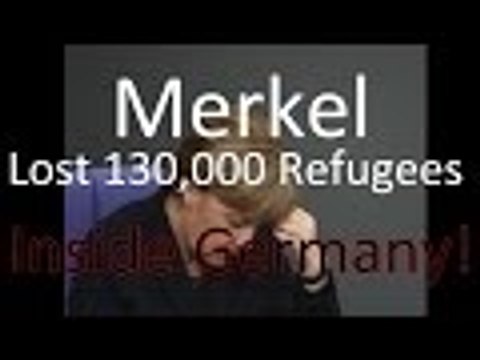 Angela Merkel Chancellor of Germany Lost 130,000 Refugees
