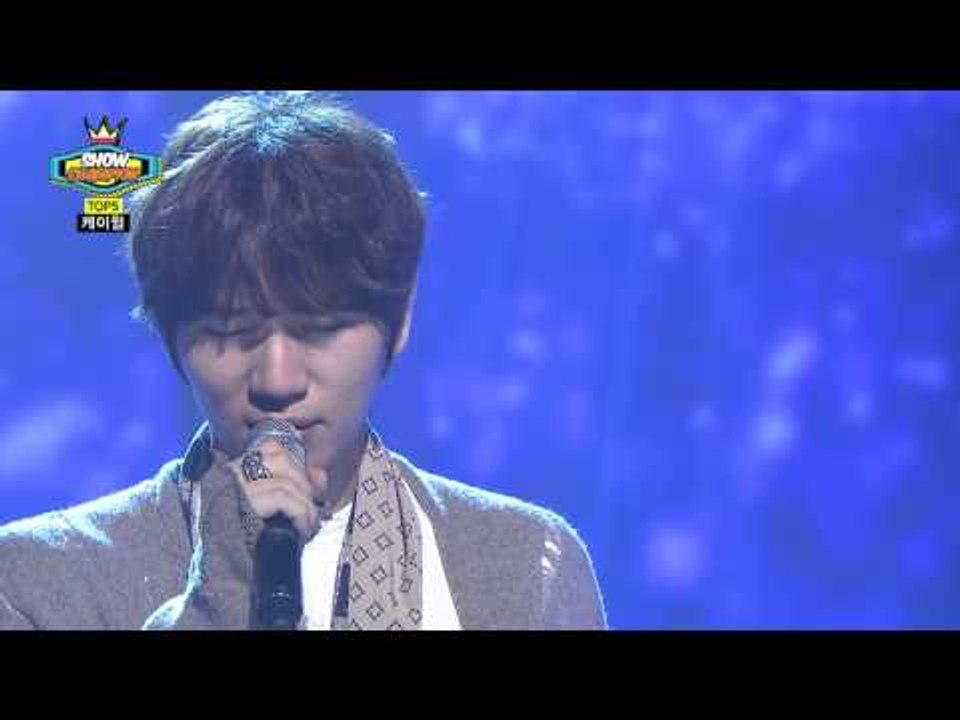 쇼챔피언 - episode-141 K.Will - Growing  (케이윌 - 꽃이 핀다)
