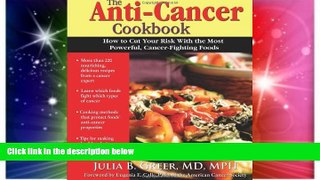 Must Have  The Anti-Cancer Cookbook: How to Cut Your Risk with the Most Powerful, Cancer-Fighting