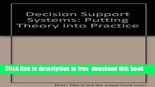 [Download] Decision Support Systems: Putting Theory into Practice Hardcover {Free|