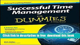 [Download] Successful Time Management For Dummies Hardcover {Free|