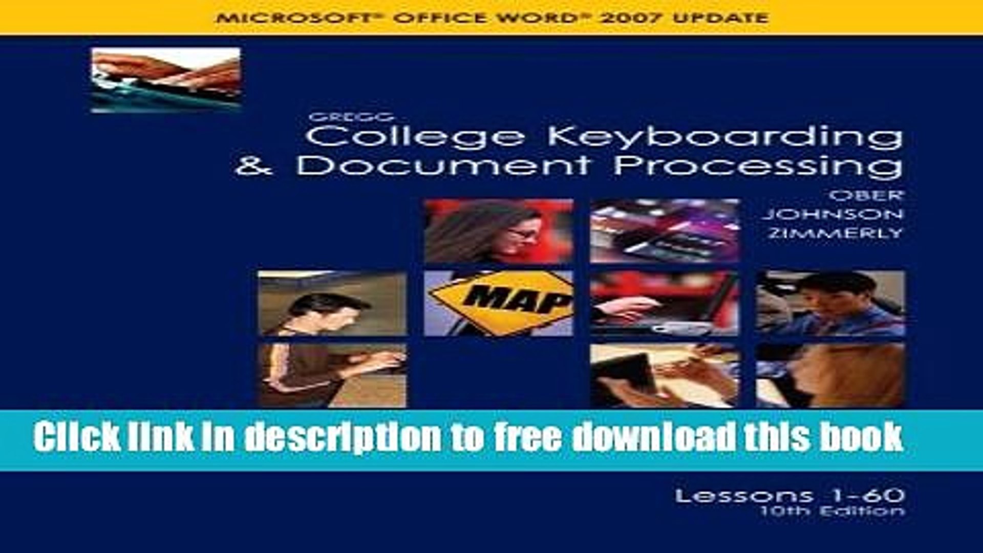 Download Gregg College Keyboarding Document Processing Gdp Word 2007 Update Kit 1 Lesson - 