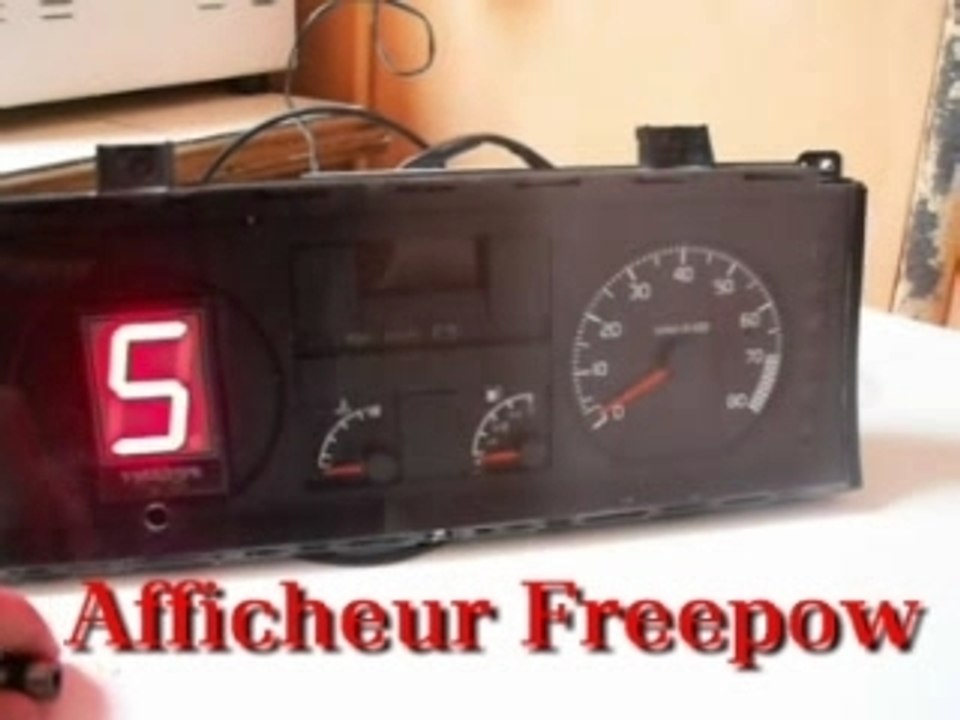 Afficheur freepow