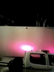 Saquearon camión de carne en Villa de Cura