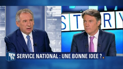 Après les attentats, Bayrou propose un "service civique universel"