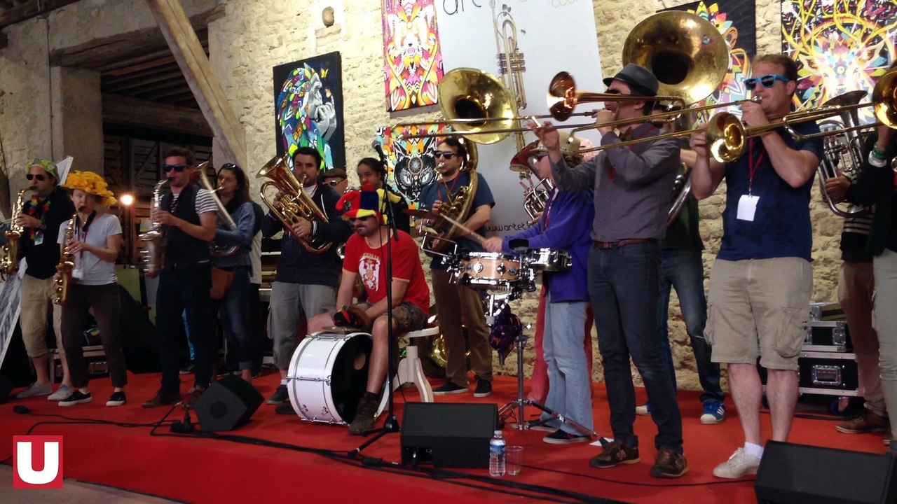 "Les Vieux des Boules" lors de leur concert à "Art et jazz dans ma cour"