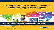 [PDF] Competitive Social Media Marketing Strategies (Advances in Marketing, Customer Relationship