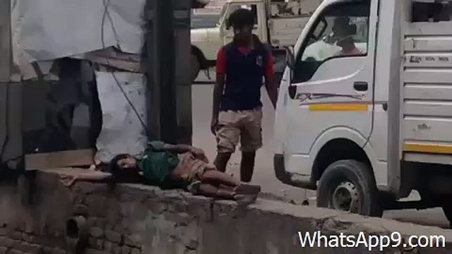 Throwing Man In Water While He Is Asleep