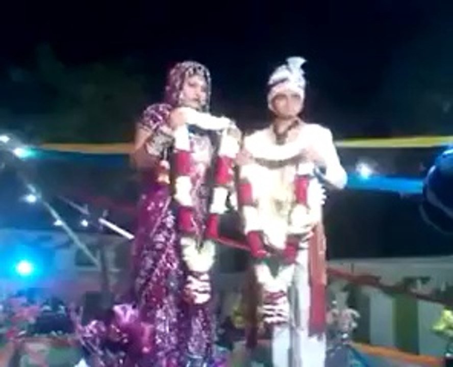 Bride Falls From Stage While Trying Something Stupid