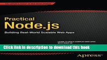 [Download] Practical Node.js: Building Real-World Scalable Web Apps Kindle Collection
