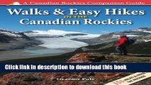 [Download] Walks and Easy Hikes in the Canadian Rockies Kindle Online