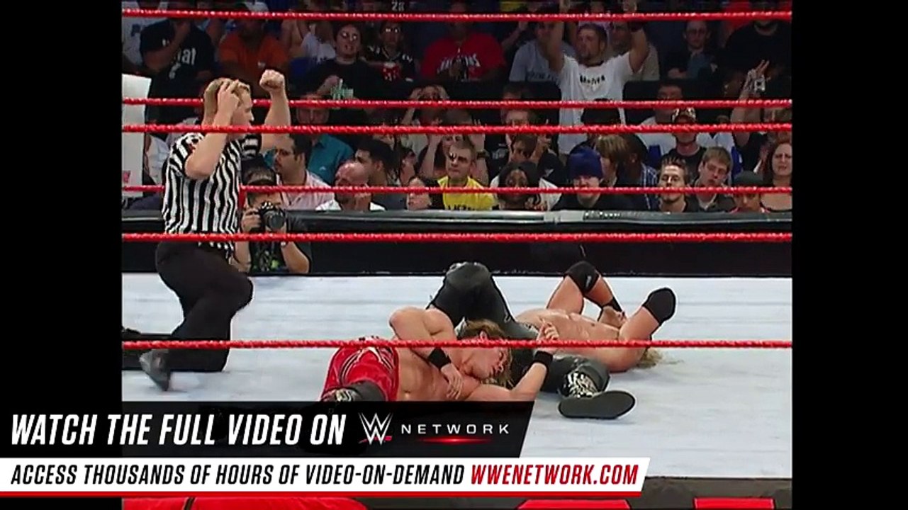 Edge vs. Chris Jericho- Raw, Aug. 9, 2004 on WWE Network - Dailymotion