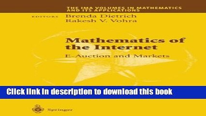 Unlock the Secrets of Internet Mathematics: E-Auction & Market Strategies 📈