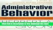[Download] Administrative Behavior, 4th Edition Kindle Online