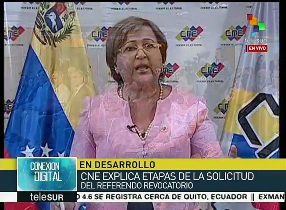 Tibisay Lucena: Para realizar revocatorio se deben respetar las reglas
