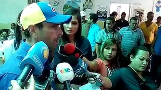 Capriles: Toma a Caracas ha generado mucha preocupación en el Gobierno
