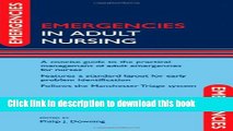 [Download] Emergencies in General Adult Nursing Kindle Free