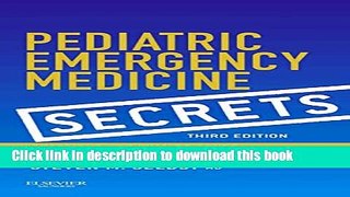 [Download] Pediatric Emergency Medicine Secrets Paperback Free
