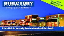[PDF] Directory of Major Malls, 2009 30th edition Book Online