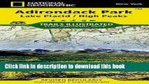 [Popular] Adirondack Park: Lake Placid/High Peaks, New York, USA Outdoor Recreation Map Kindle