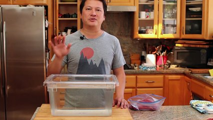 Mettre de la nourriture sous vide facilement